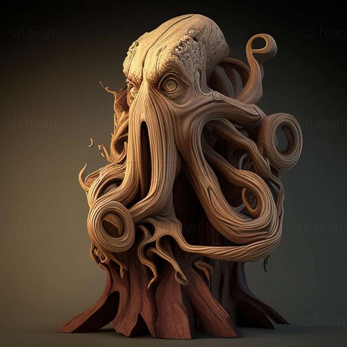 3D model Calamariinae (STL)